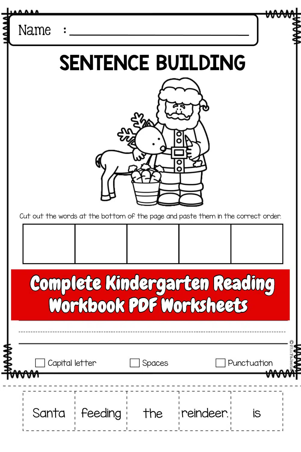 Complete Kindergarten Reading Workbook PDF
