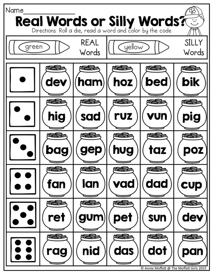 Best Images About Nonsense Word Fluency