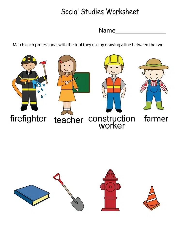 Social Studies Worksheets