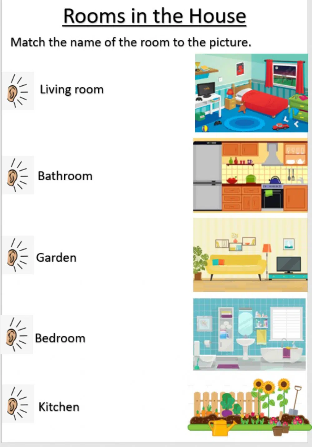 Rooms In A House Rooms In A House