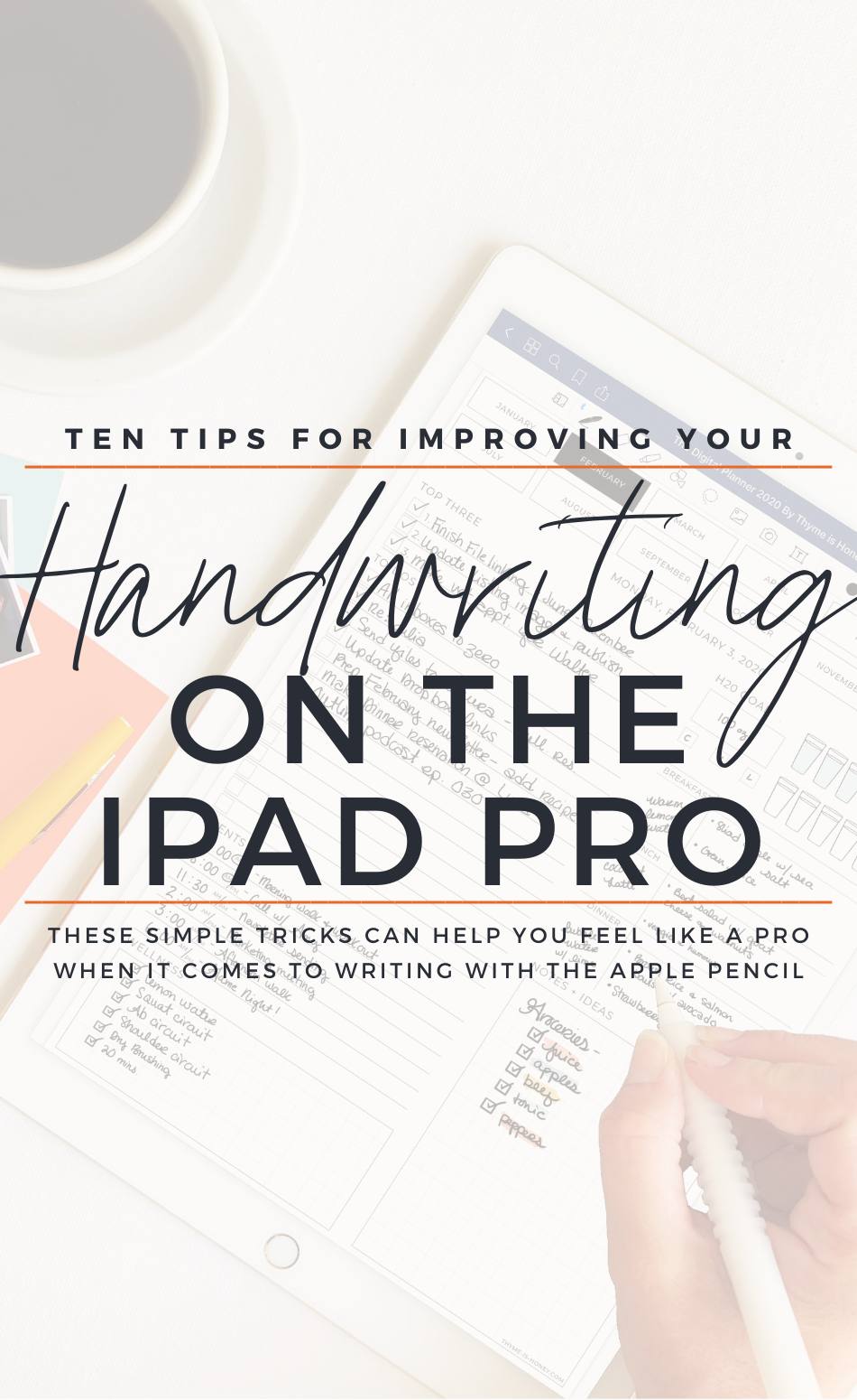 How To Improve Your Handwriting On The Ipad Pro With The Apple