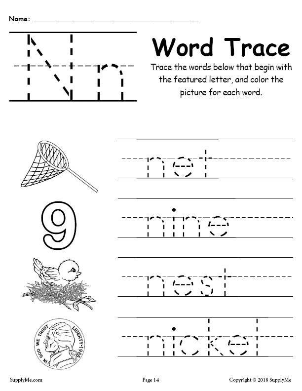 Letter N Words