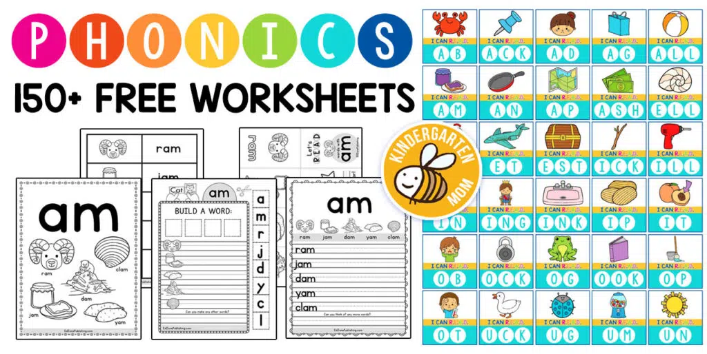 Phonics Worksheets Phonics Worksheets