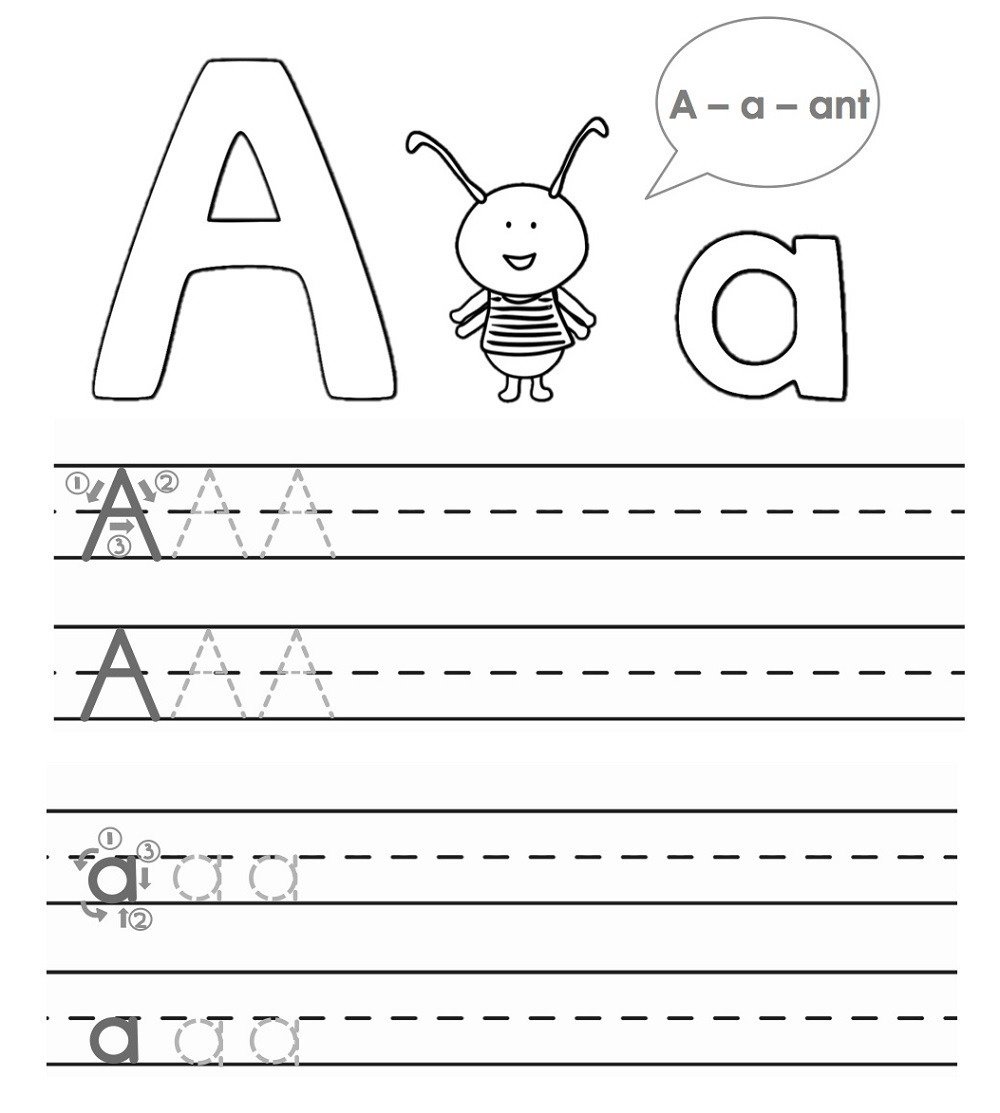 Abc Trace Worksheets