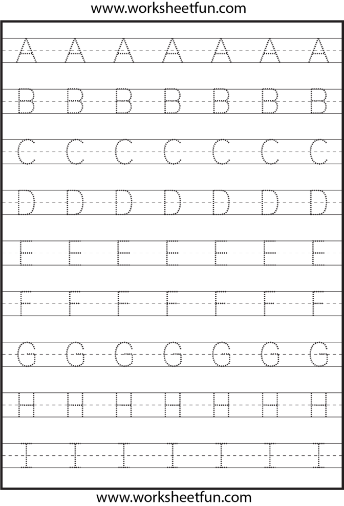 English Alphabet Writing Practice Book Pdf Free Download