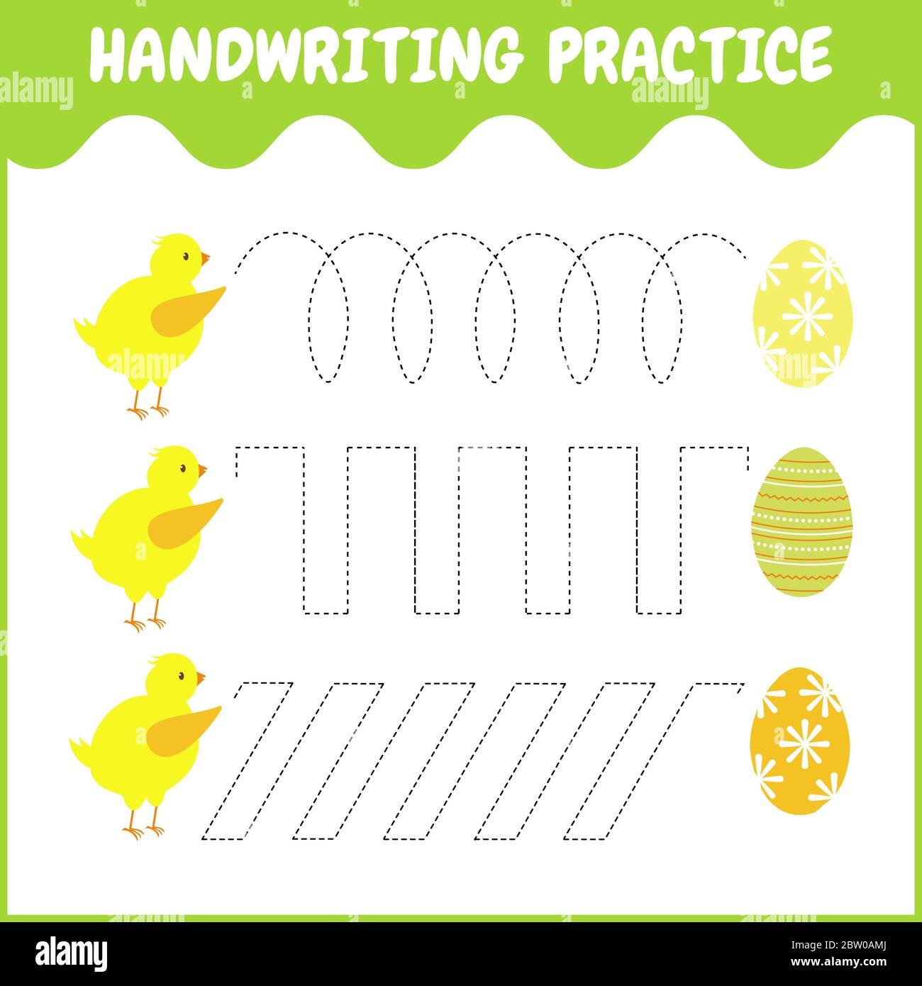 Handwriting Practice Sheet Educational Children Game Restore The