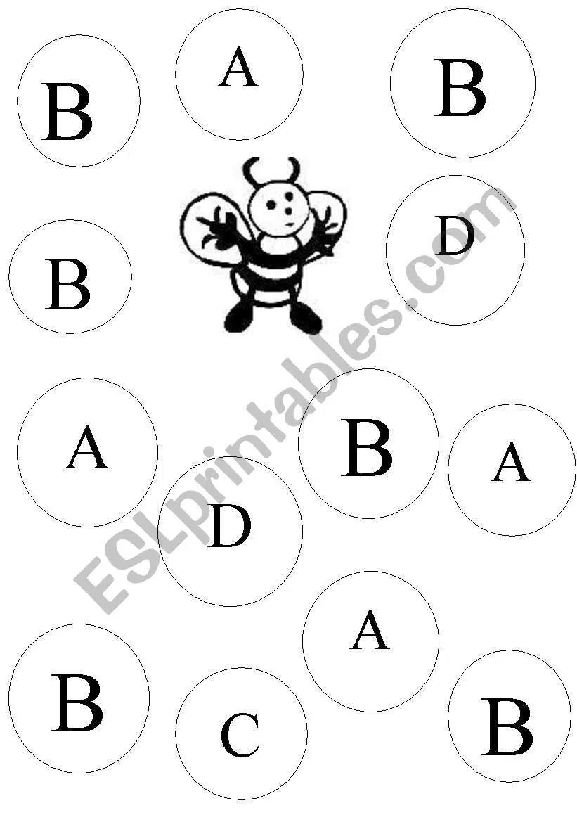 Letter B Recognition Worksheets