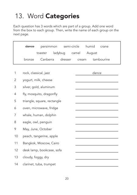 Esl Lesson Writing Worksheets