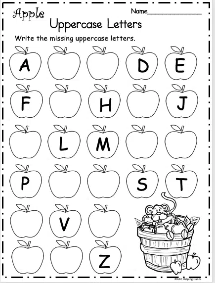 Kindergarten Writing Worksheets