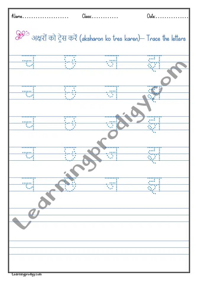 Hindi Consonants Hindi Consonants