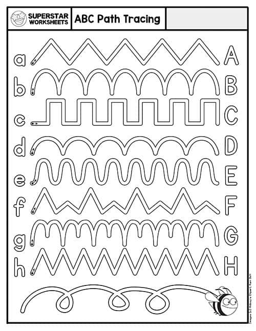 Kindergarten Handwriting Worksheets