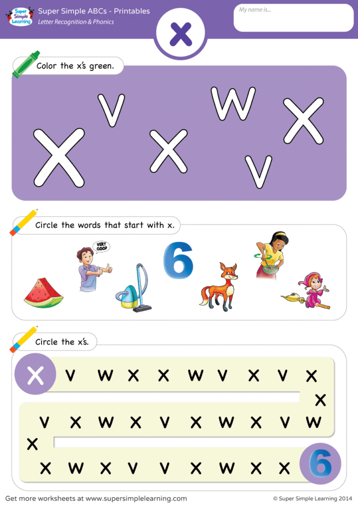 Letter Recognition Phonics Worksheet Letter Recognition Phonics Worksheet
