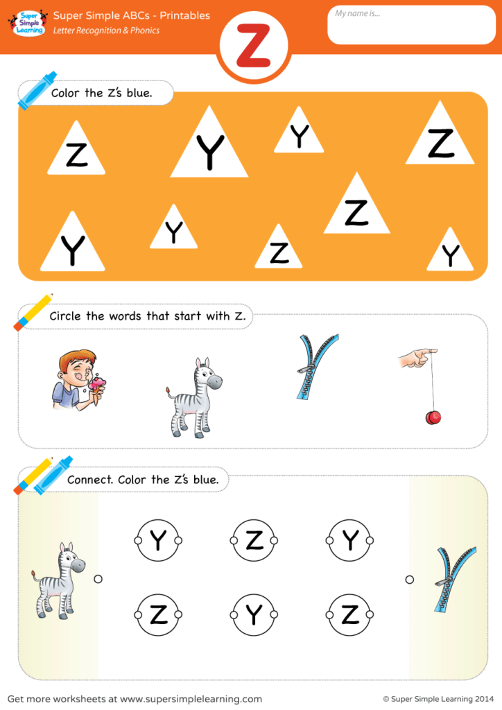 Letter Recognition Phonics Worksheet Letter Recognition Phonics Worksheet