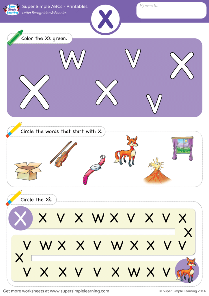 Letter Recognition Phonics Worksheet Letter Recognition Phonics Worksheet