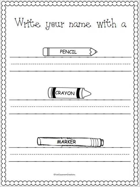 Name Writing Practice Worksheet Name Writing Practice Worksheet