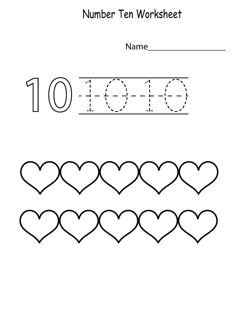 Number Worksheets To Print