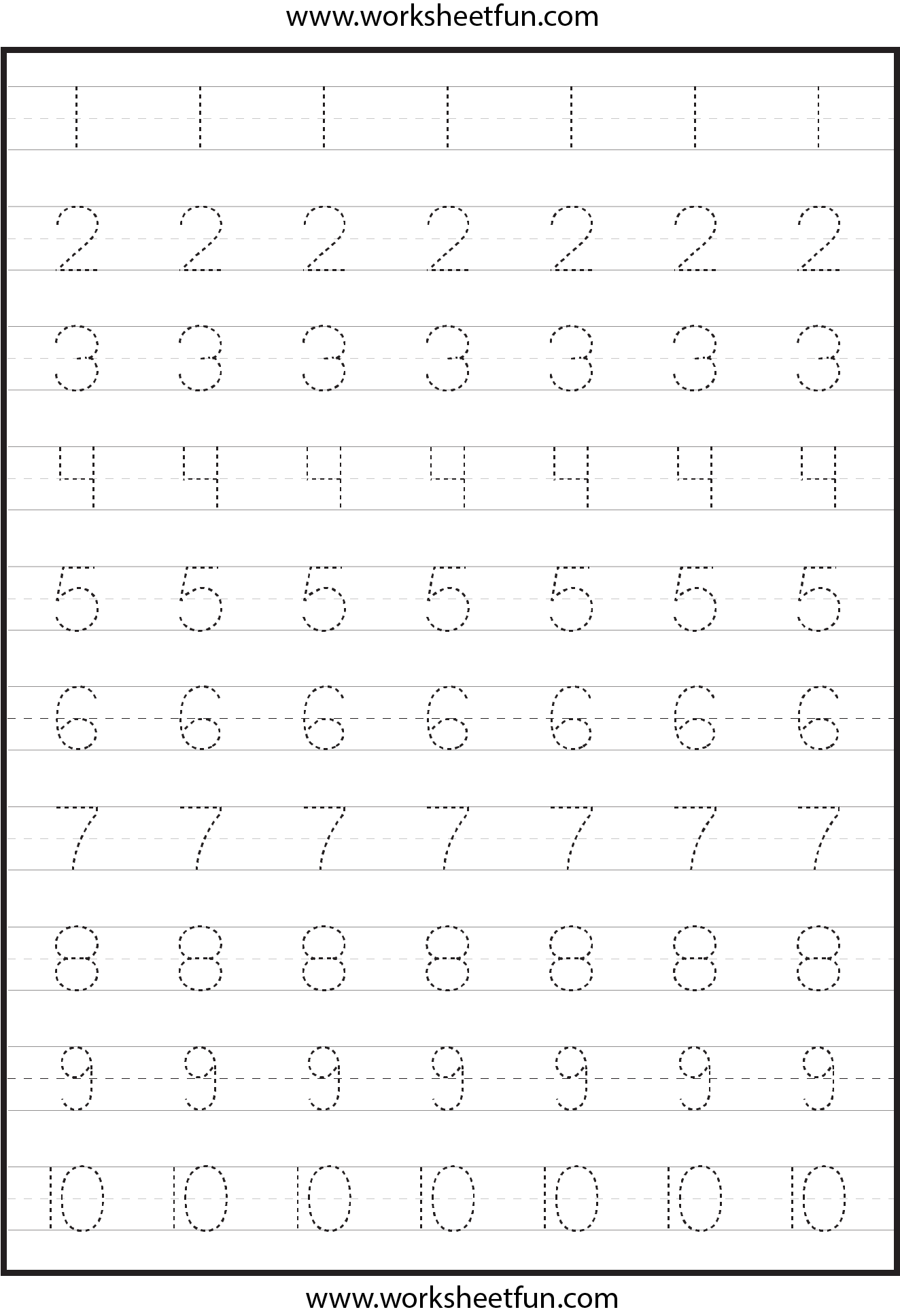 Number Tracing
