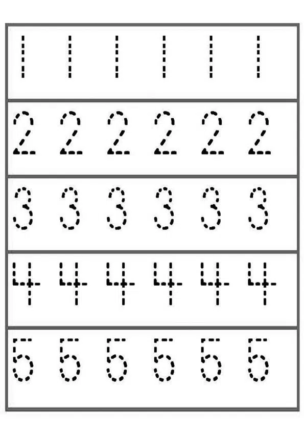 Number Tracing Playgroup