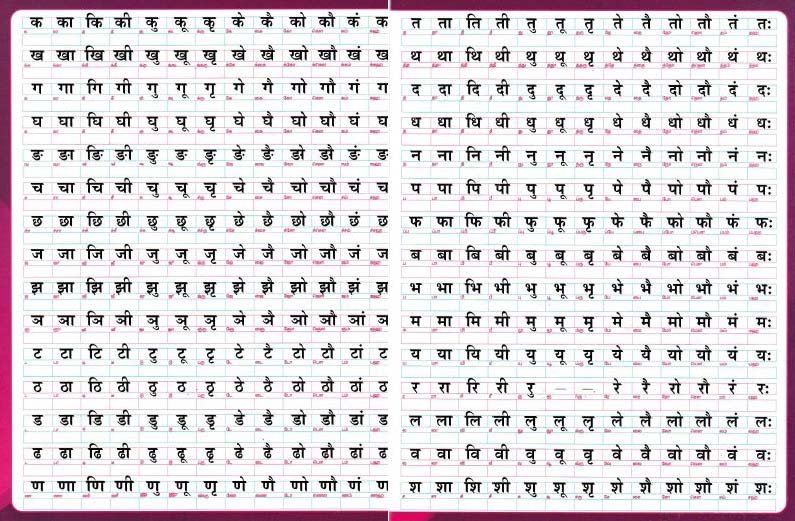 Reusable Hindi Writing Practice Worksheets By Matthew Gateway From