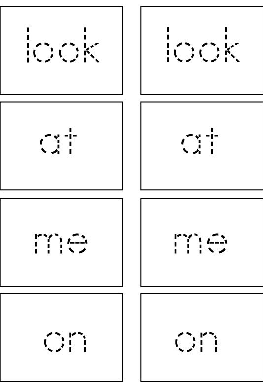 Sight Word Game Cards First Sight Words Sight Word Game Cards First Sight Words