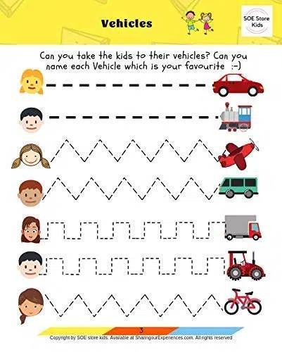 Pattern Writing Worksheets For Nursery