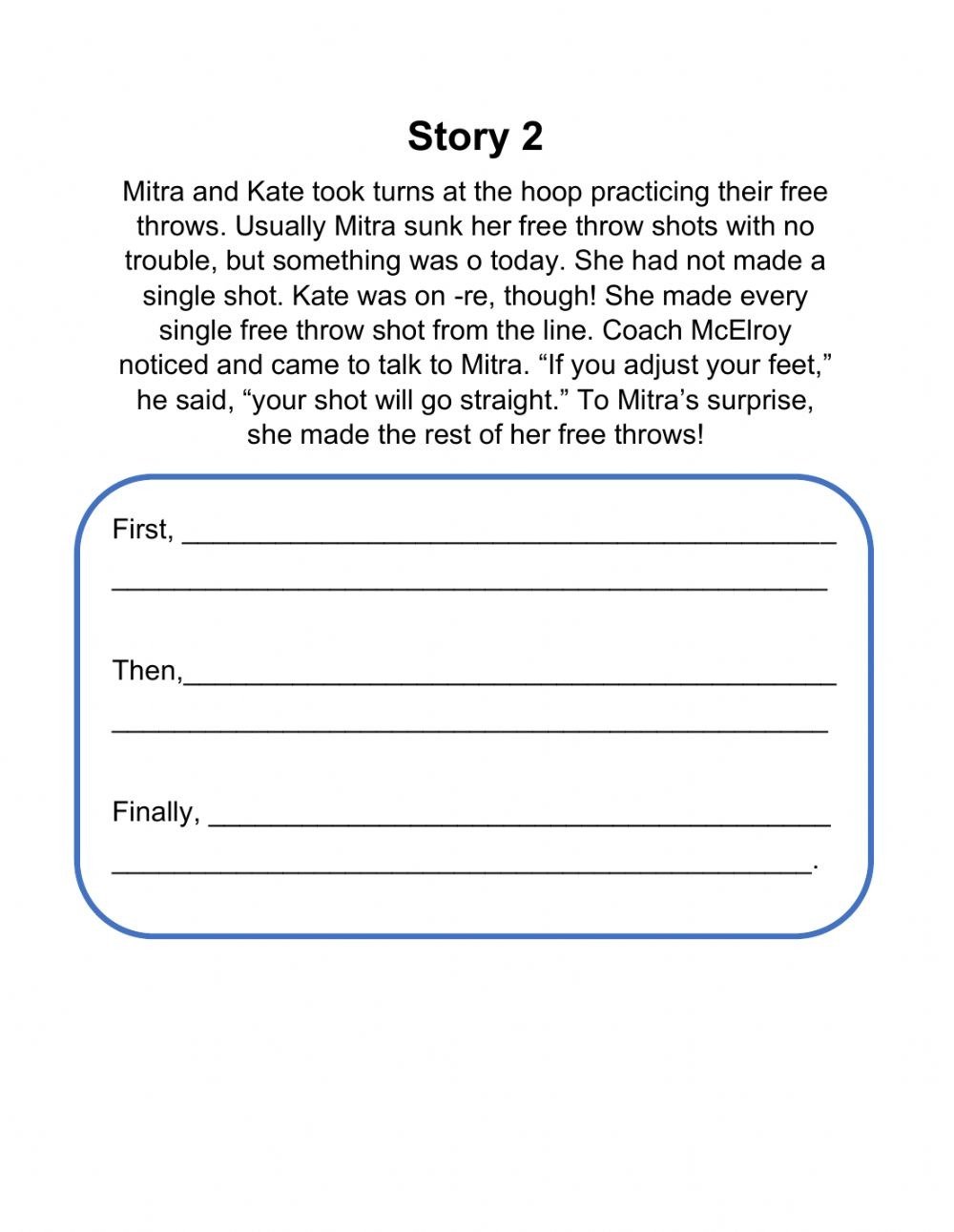 Summary Writing A Summary Worksheet