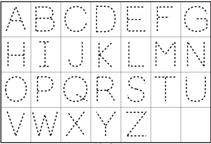 Tracing Letters X Y Z Worksheets
