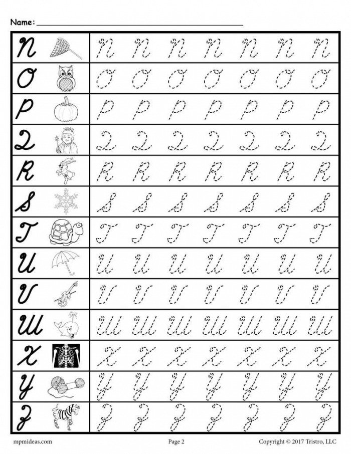 Tracing Lowercase Letters C O A Worksheets