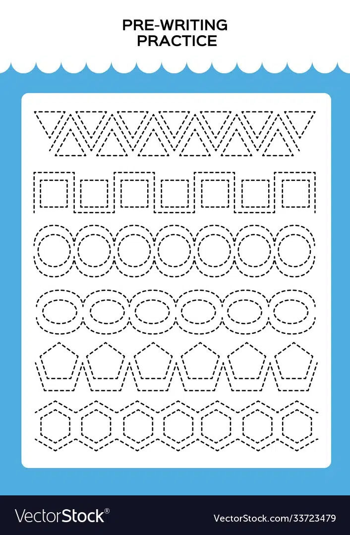 Pre Writing Activities Worksheets