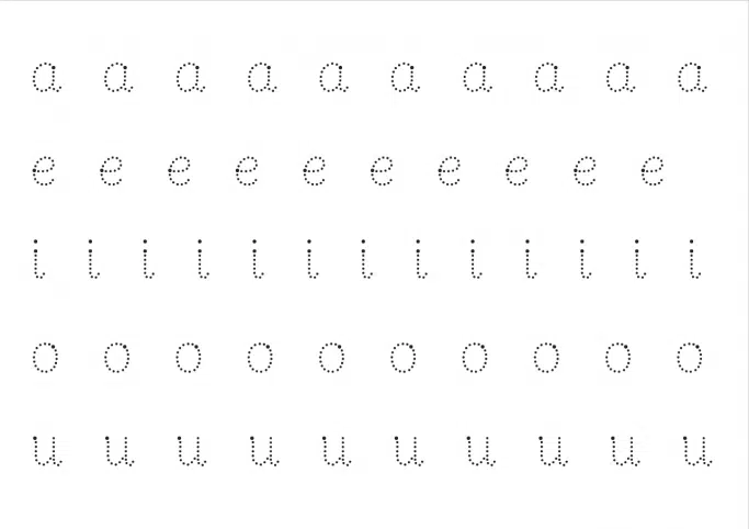 Letter Formation Worksheets