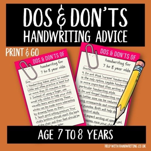 Handwriting Practice For 8 Year Olds Worksheets