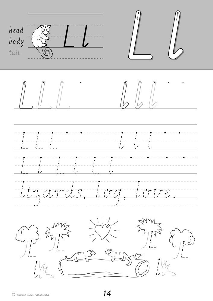 Year 1 Handwriting Worksheets